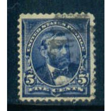 Used 281 5c Ulysses S. Grant Fine Plus M04746