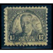 Used 623 17c Woodrow Wilson Barely Clears M09609