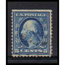 Used 335 5c George Washington Barely Clears K2743