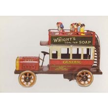 Wrights Soap German 1925 London Bus Advertising Postcard
