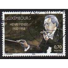Luxembourg 2008 75th Anniv Luxembourg Philharmonic - Henri Pensis 0,70€ Used