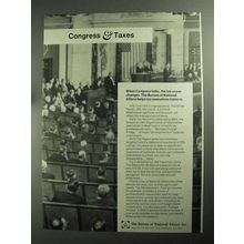 1968 The Bureau of National Affairs Ad - Congress