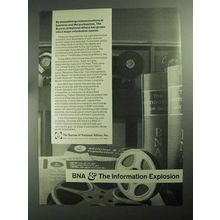 1968 The Bureau of National Affairs Ad - Information