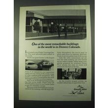 1969 United Air Lines Ad - Most Remarkable Buildings