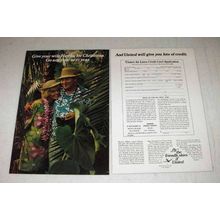 1969 United Air Lines Ad - Give Hawaii for Christmas