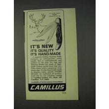 1972 Camillus No. 26 Big Jack Knife Ad - Quality