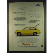 1976 Chevy Chevette Ad - Get It Fixed Anywhere