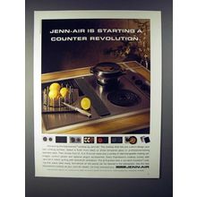 1992 Jenn-Air Expressions Cooktop Ad - Revolution