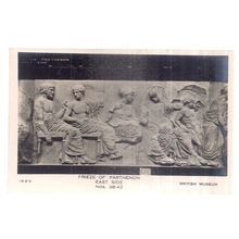 FRIEZE OF PARTHENON, EAST SIDE, 38-42, BRITISH MUSEUM unused vintage postcard =