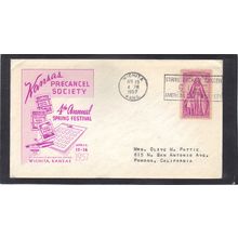 Event 4th Annual Festival 1087 3c Polio (Unkn Cachet-Typed/A) CV41466