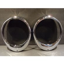 Electrolite Mfg Co 16 Headlight Bezels 40's GM Buick