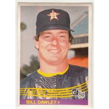 1984 Donruss baseball card 328 Bill Dawley RC - Astros