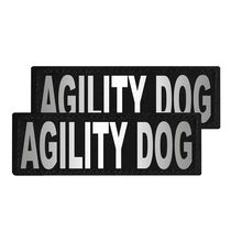 Removable Patches (2 Per Pack) - 1 x 2.75" AGILITY DOG