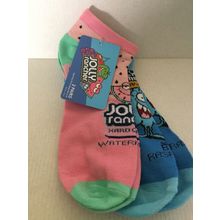 NEW Ad Icons Jolly Ranchers 2 Pairs Low cut Socks - Size 10-13