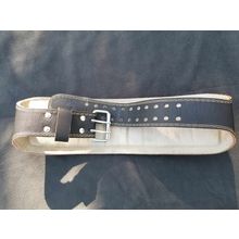 Harbinger 6" Padded Leather Weight Belt Black Size XL Powerlifting