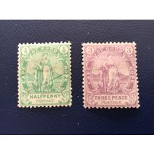 ICOLLECTZONE Cape of Good Hope 59, 61 VF hinged, one with hr