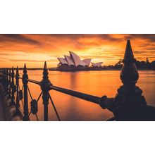 Sydney Opera House Poster Canvas Movie Film Print A0 A1 A2 A3 A4 A5 A6 Art Wall