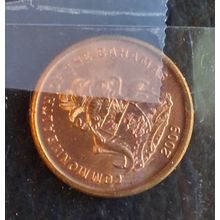2009 Bahamas Coin 1 Cent Starfish circulated beauty super coin