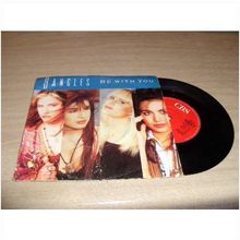 bangles, be with you / let it go.1986 7" p/s.cbs, bangs
