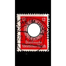 GERMANY REICH Dienst [1934] MiNr 0138 a ( O/used ) [La]