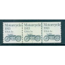 1899 5c Motorcycle Fine MNH Dry Gum PNC 2/3 W0541