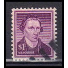 Used 1052 $1 Patrick Henry Very Fine KA5914