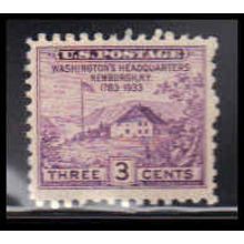752 3c Washington's Hdqs Fine MNH O4748