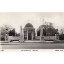 Bedford Kempston War Memorial Real Photo Postcard