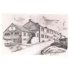 THE HOBBIT, Hob Lane, NORLAND W. Yorkshire unused postcard