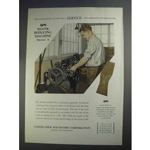 1927 USMC Ad - Shank reducing machine Model A