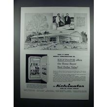 1954 Kelvinator Model AKD Refrigerator Ad