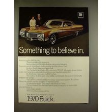 1970 Buick Electra Limited Car Ad - Believe In