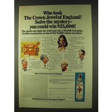 1979 Beefeater Gin Ad - Who Took Crown Jewel of England