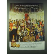 1989 Drambuie Liqueur Ad - In 1777, the Duchess of Edinburgh threw a ball