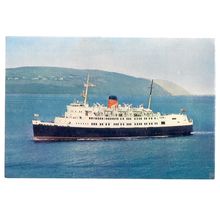 THE ISLE OF MAN STEAM PACKET S.S. "Ben-My-Chree" ship unused vintage postcard =