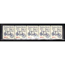 2266 24.1c Tandem Bicycle Very Fine MNH Dry Gum PNC 1/5 X1309