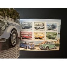 Jersey 2005 Mi. MH 18 VARIETY IMPERF Booklet Motor Festival Classic cars