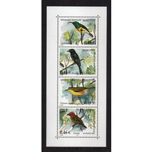 Mayotte - 2002 - Native Birds, Mint Never Hinged Souvenir-Sheet