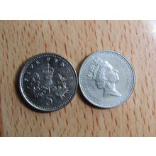 GB 1996 Elizebeth II Decimal 5p Coin
