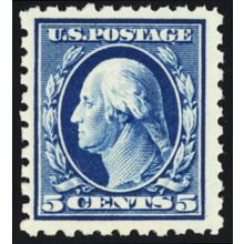 466, Mint VF NH 5¢ - Very Fresh - Stuart Katz