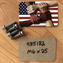 Genuine M6x25 Volvo 985182 Bolt Hardware Quantity 4 For ECU / Trim Screw Etc……