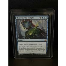 Overflowing Insight Ixalan Magic: the Gathering Trading Card