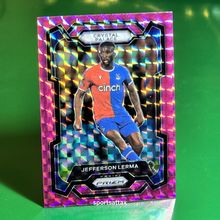 Panini Premier League Prizm 2023-24 Jefferson Lerma Pink Mosaic Prizm