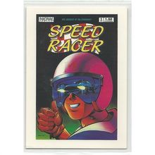 SPEED RACER ' ONE PROMO ' card (1993)