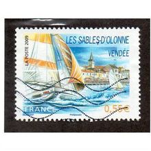 FRA 2009 55c 'LES SABLES D'OLONNE' FINE USED (EBID21010)