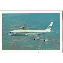 Aviation KUWAIT AIRWAYS BOEING 707-320 Postcard by Mary Jayne (MJ421)