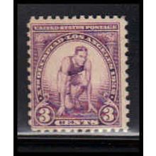 718 3c Runner Average Plus MNH Z0861
