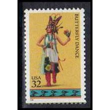 3073 32c Butterfly Dance Fine MNH W5252