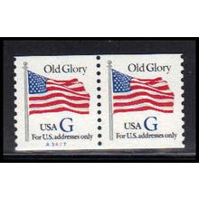 2890 32c G Old Glory Very Fine MNH CNP Left A5427 PA1584