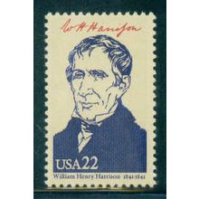 2216i 22c William Harrison Fine MNH W3017